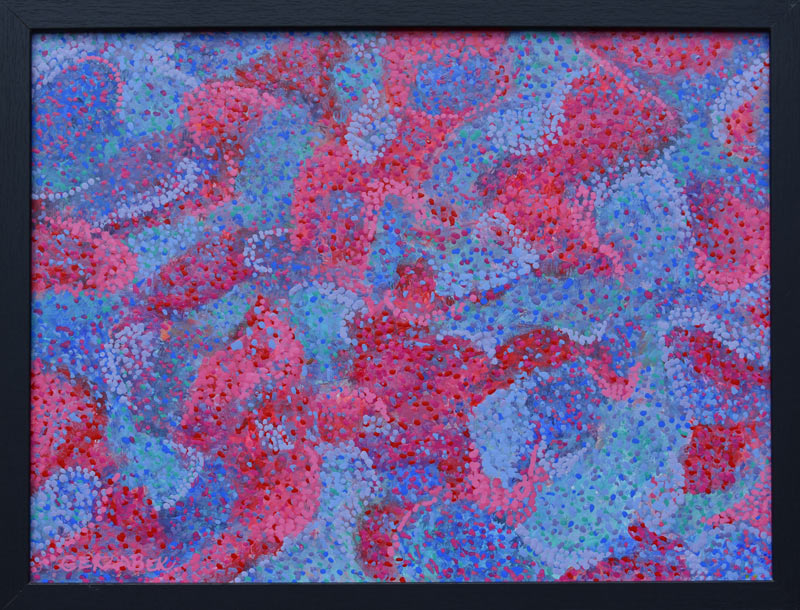 pointillism revisited dot contemporary painting