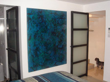 photo of ocean deep painting