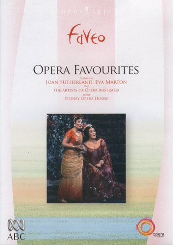 opera favourites dvd cover using Ernie Gerzabek contemporary painting
