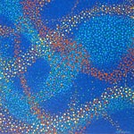 aboriginal art inspired imaginary cosmos abstract contemporary painting