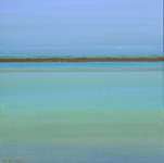 still waters river painting impressionist original art